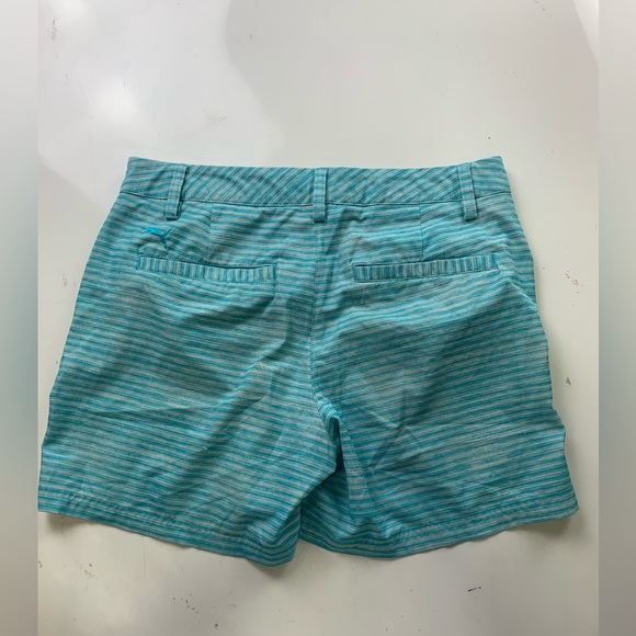 Puma blue stripe shorts size 2 - Picture 2 of 3
